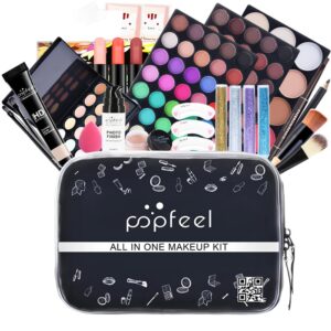 All-in-One Multipurpose Makeup Kit Essential Starter Set for Beginners and Pros Ideal Gift for Women
