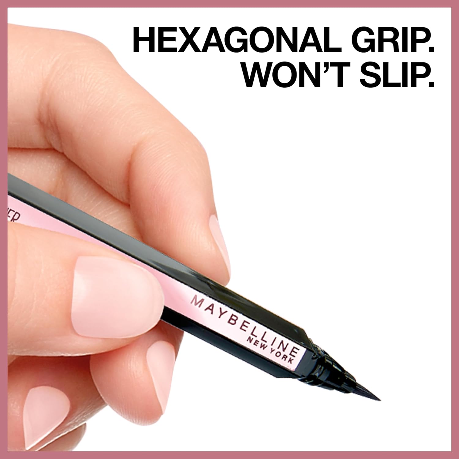 Maybelline Hyper Easy Waterproof Liquid Eyeliner Pen, Satin Finish, Pitch Black, 0.018 Oz - Image 6