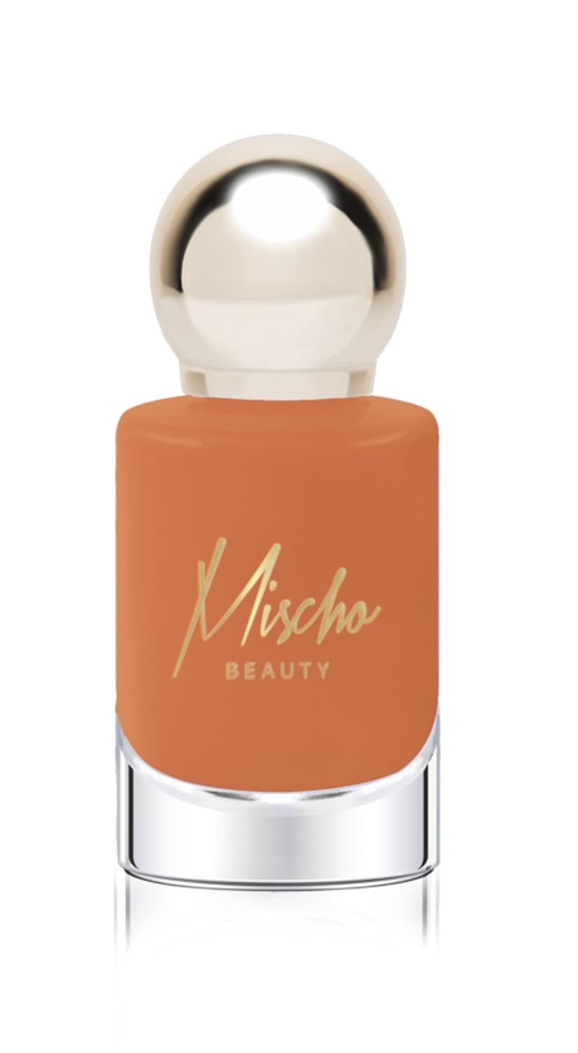 mischo Beauty - XO - Bright Orange Nail Polish, Quick Dry, Vegan, 10 Free, Animal Cruelty Free, 0.37 fl oz (Pack of 1)