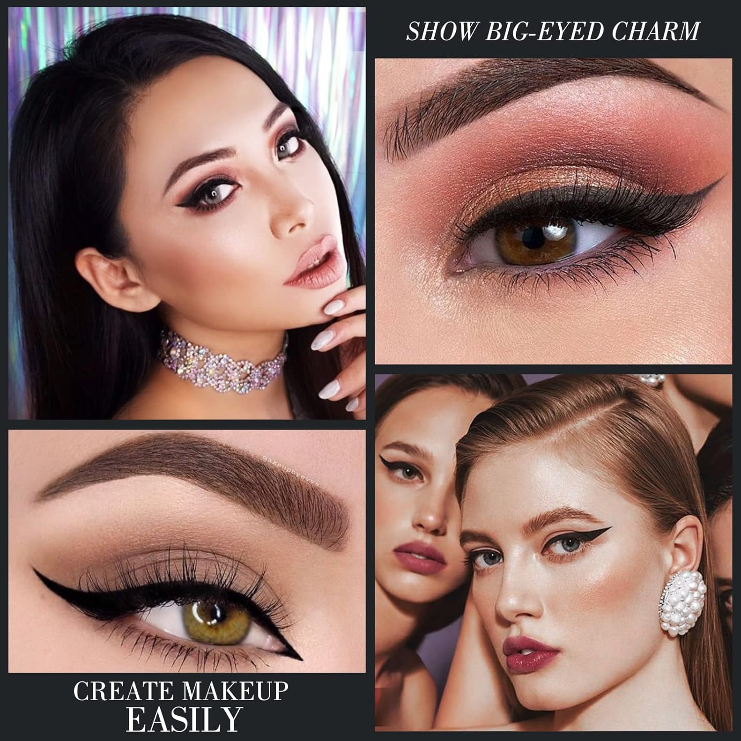 Miss Rose M Smudge-Proof Black Gel Eyeliner Pencil for Women and Girls - Image 9
