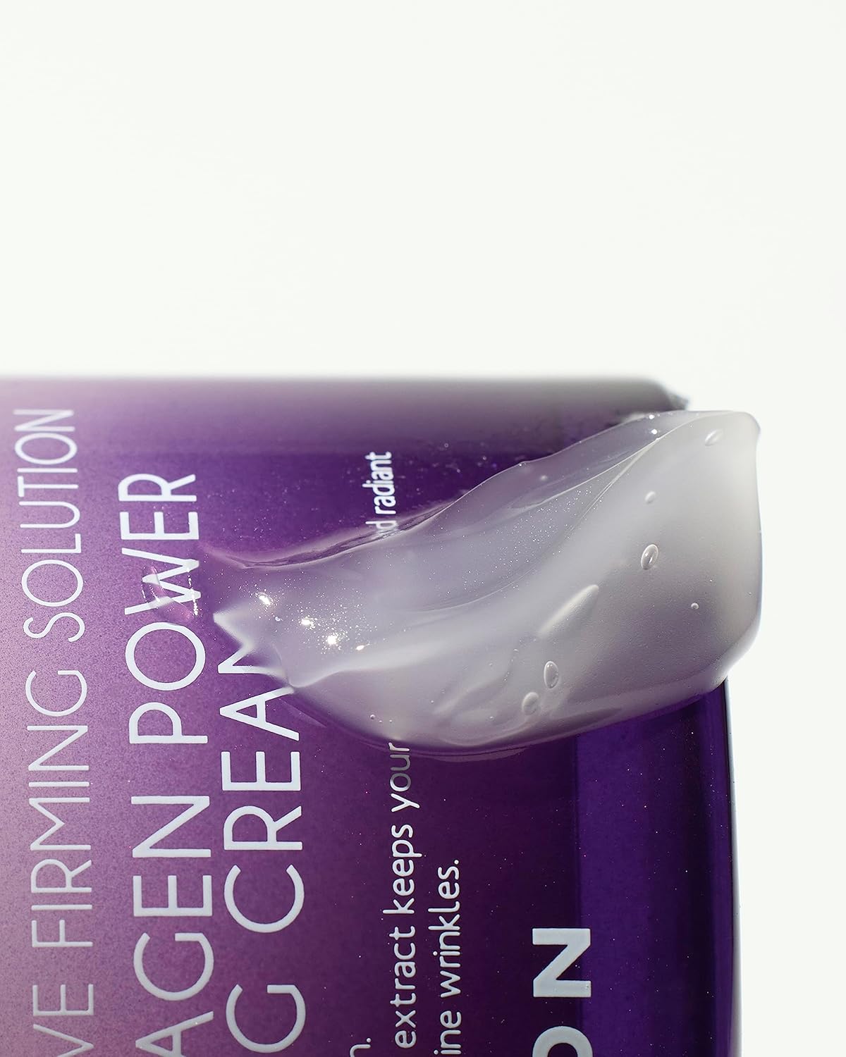 MIZON Collagen Power Lifting Cream, Face Moisturizer with Collagen, Adenosine, Hyaluronic Acid, Green Calming Complex, Wrinkle Care, Lifting and Tightening (2.53 fl. oz.) - Image 4
