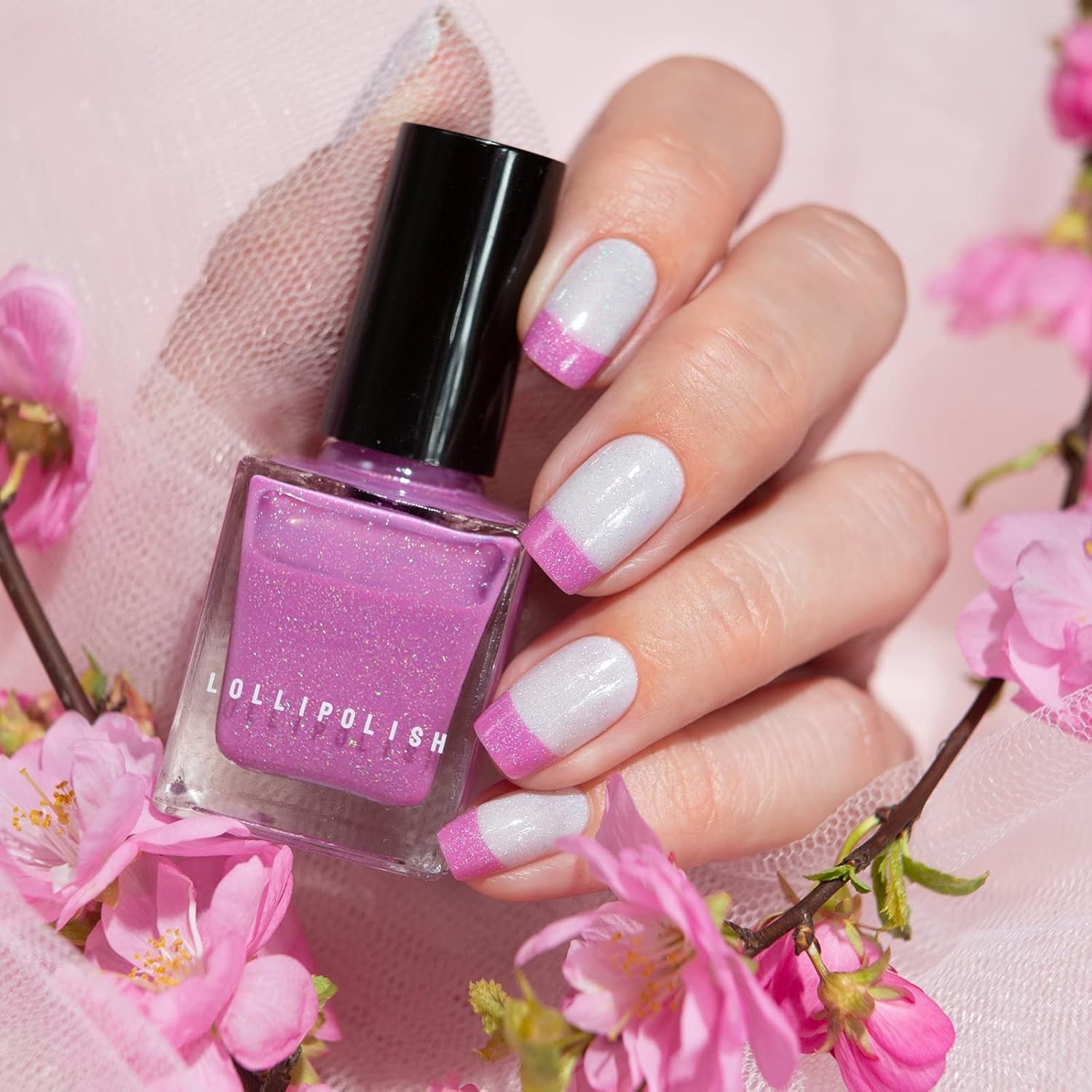 Mood Color Changing Nail Polish - Pink Vodka Lemonade - 5 Free, Vegan, Cruelty-Free - Image 5