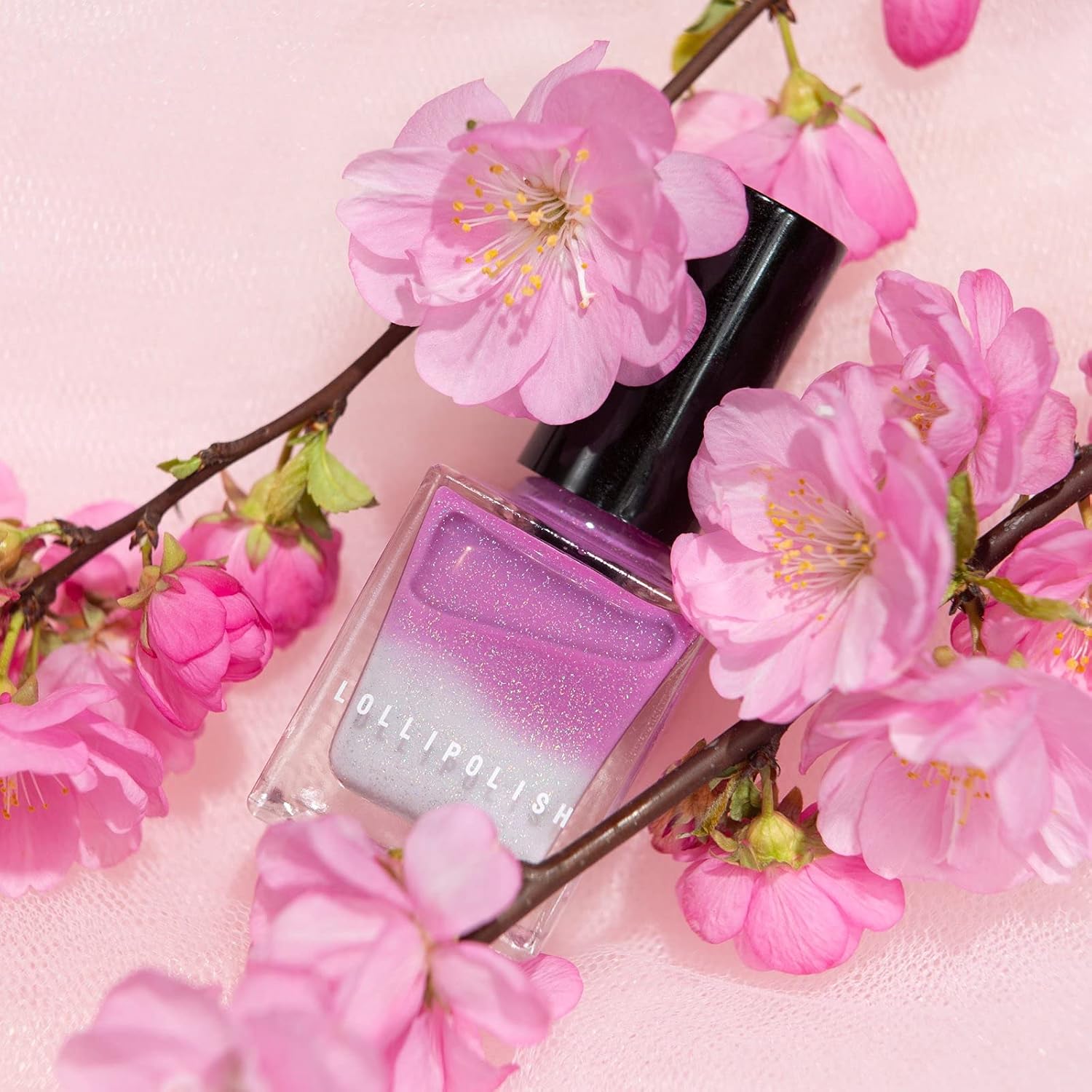 Mood Color Changing Nail Polish - Pink Vodka Lemonade - 5 Free, Vegan, Cruelty-Free - Image 8