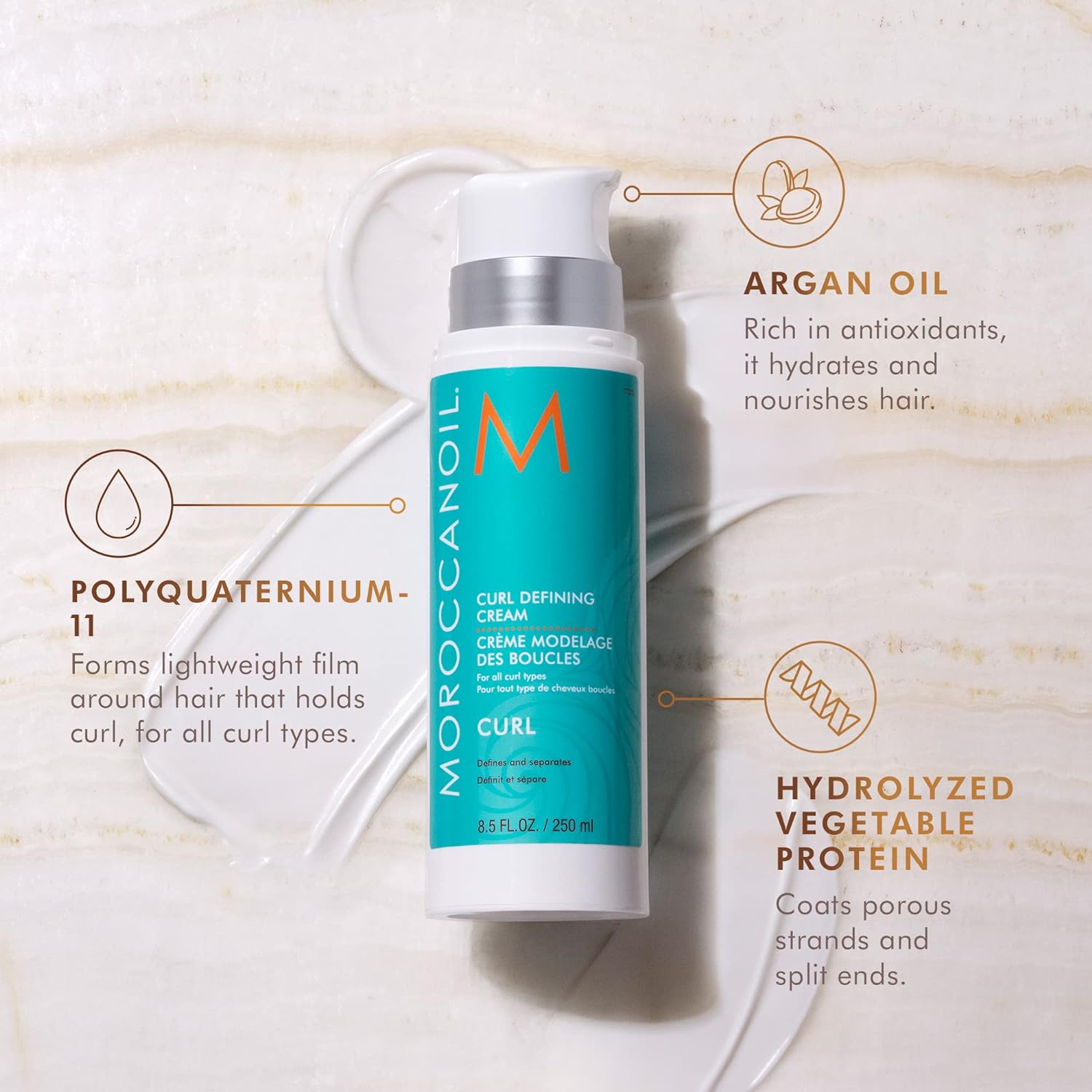 Moroccanoil Curl Defining Cream 8.5 oz Nourishing Formula for Beautifully Defined Curls - Image 4