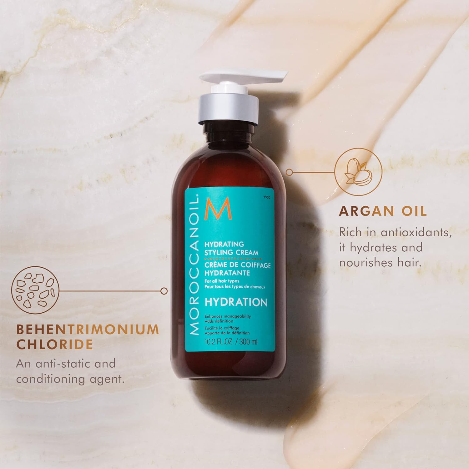 Moroccanoil Hydrating Cream for Styling and Moisture - Image 4