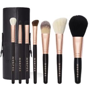Morphe 7-Piece Rose Gold Makeup Brush Set 701 Premium Quality