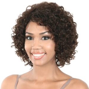 Motown Tress Hirdior Remy Indian Human Hair Full Wig - Off Black