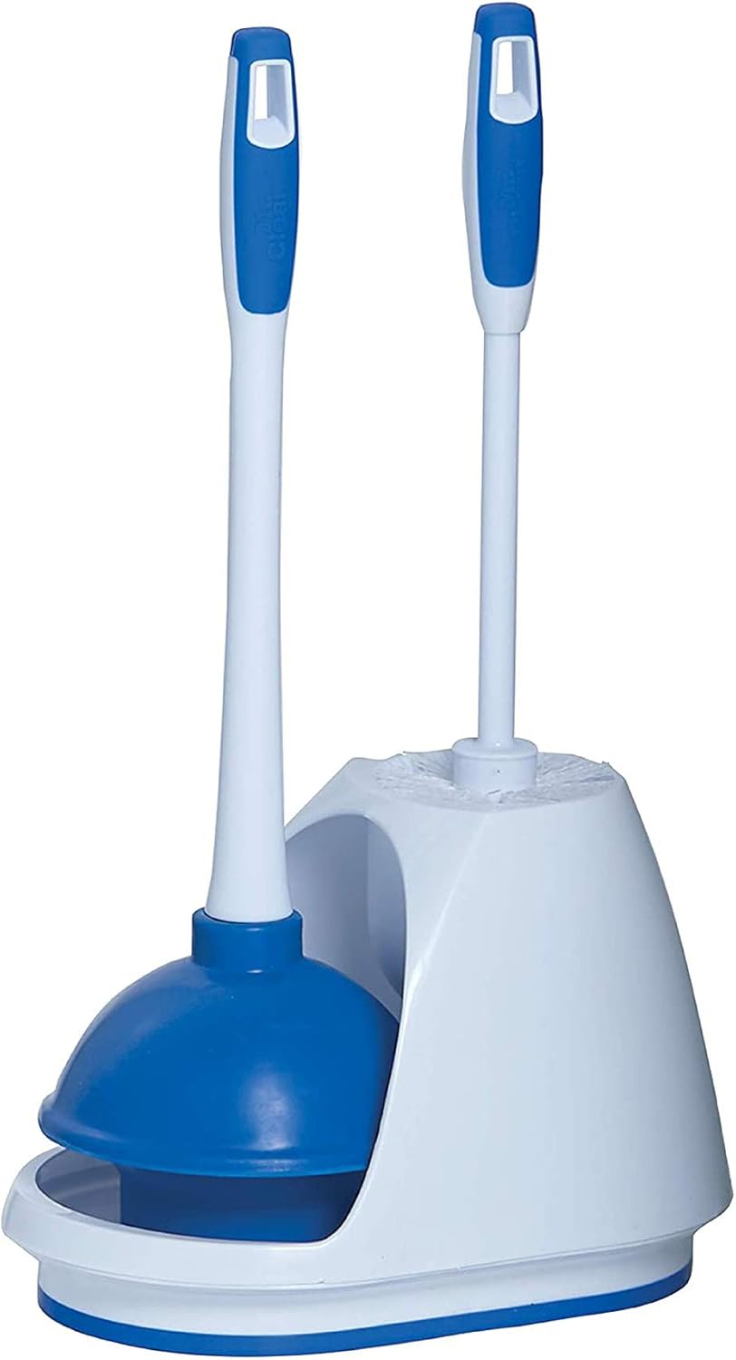 Mr. Clean Turbo Plunger & Bowl Brush Caddy Set, 5.5 In Combo