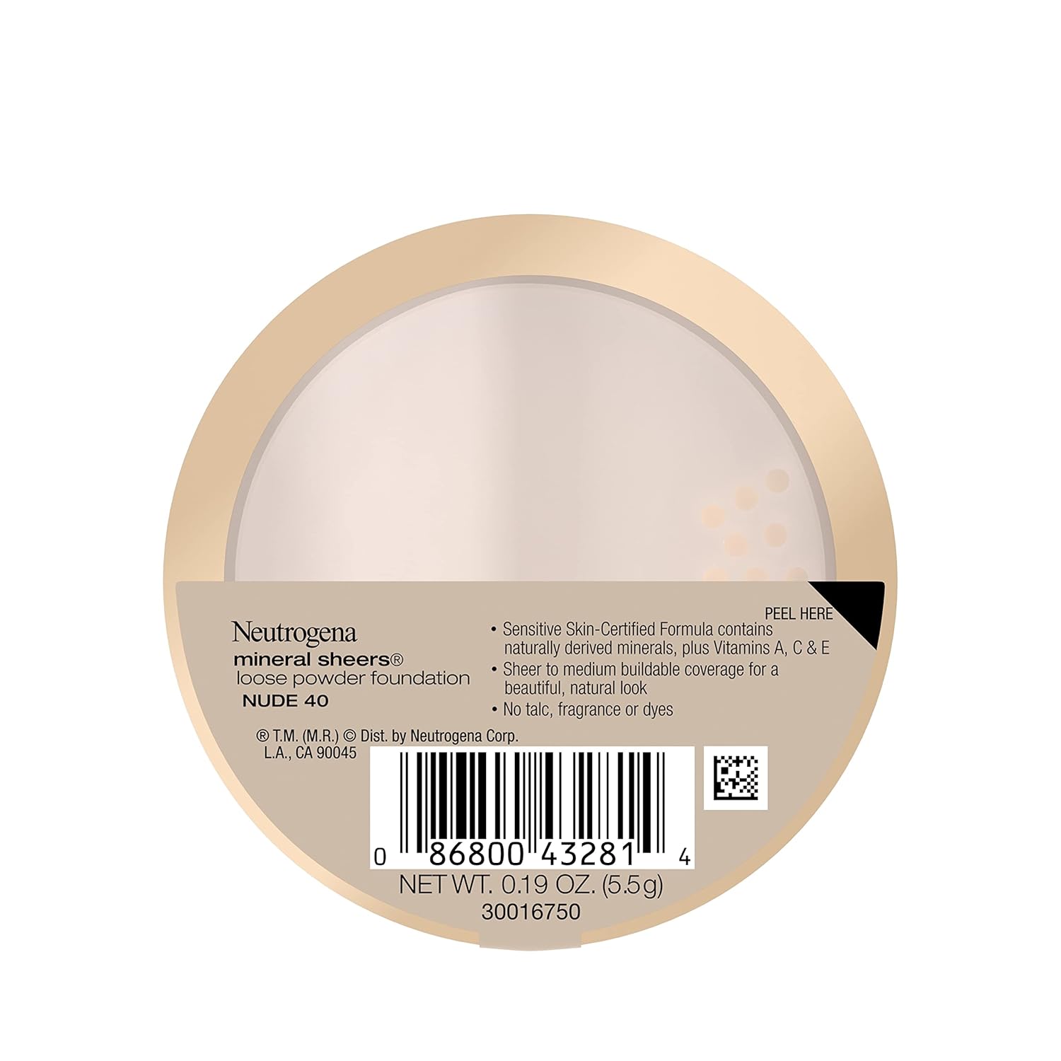 Neutrogena Mineral Sheers Loose Powder Foundation, Nude 40, Vitamins A, C & E - Image 6