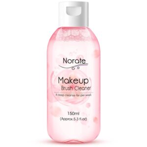 Norate Makeup Brush Cleaner, Deep Clean Shampoo for Brushes & Sponges, 5.3 FL.OZ