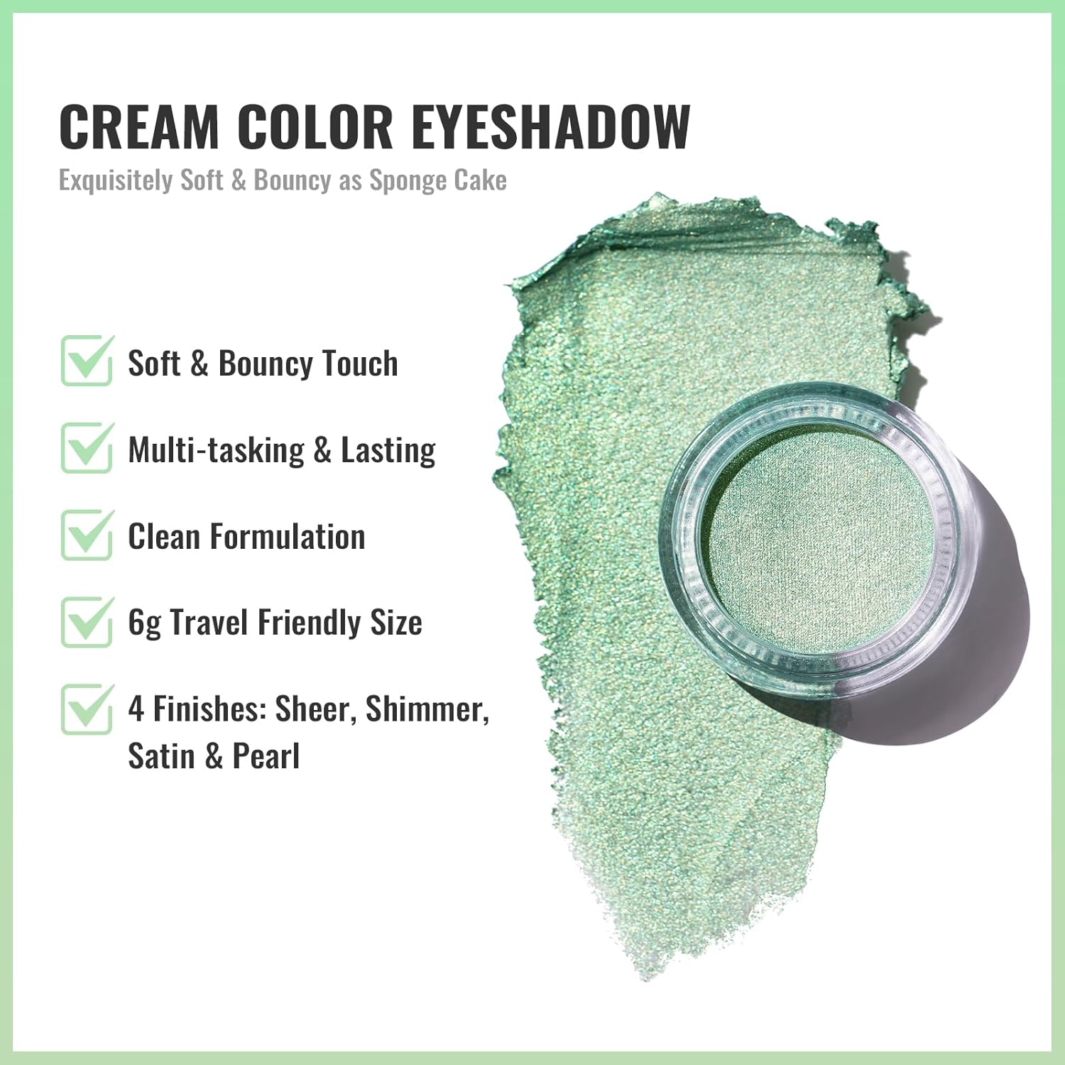 Oulac 6g Purple Cream Eyeshadow & Highlighter - Waterproof, Highly Pigmented, Long Lasting - Image 4