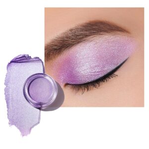 Oulac 6g Purple Cream Eyeshadow & Highlighter - Waterproof, Highly Pigmented, Long Lasting