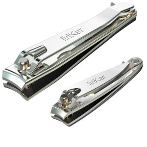 Premium Stainless Steel Nail Clipper Set with File for Men & Women