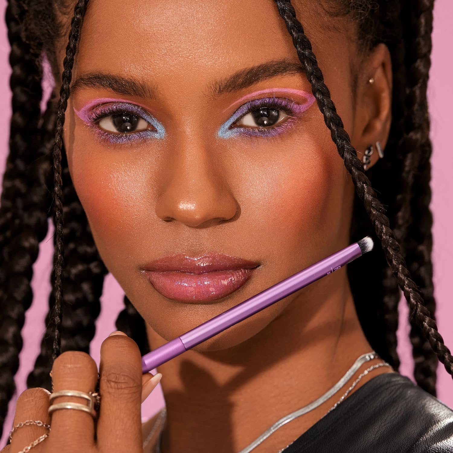 Real Techniques 8-Piece Eye Brush Set - Cruelty-Free, Vegan, Travel-Friendly Gift - Image 5