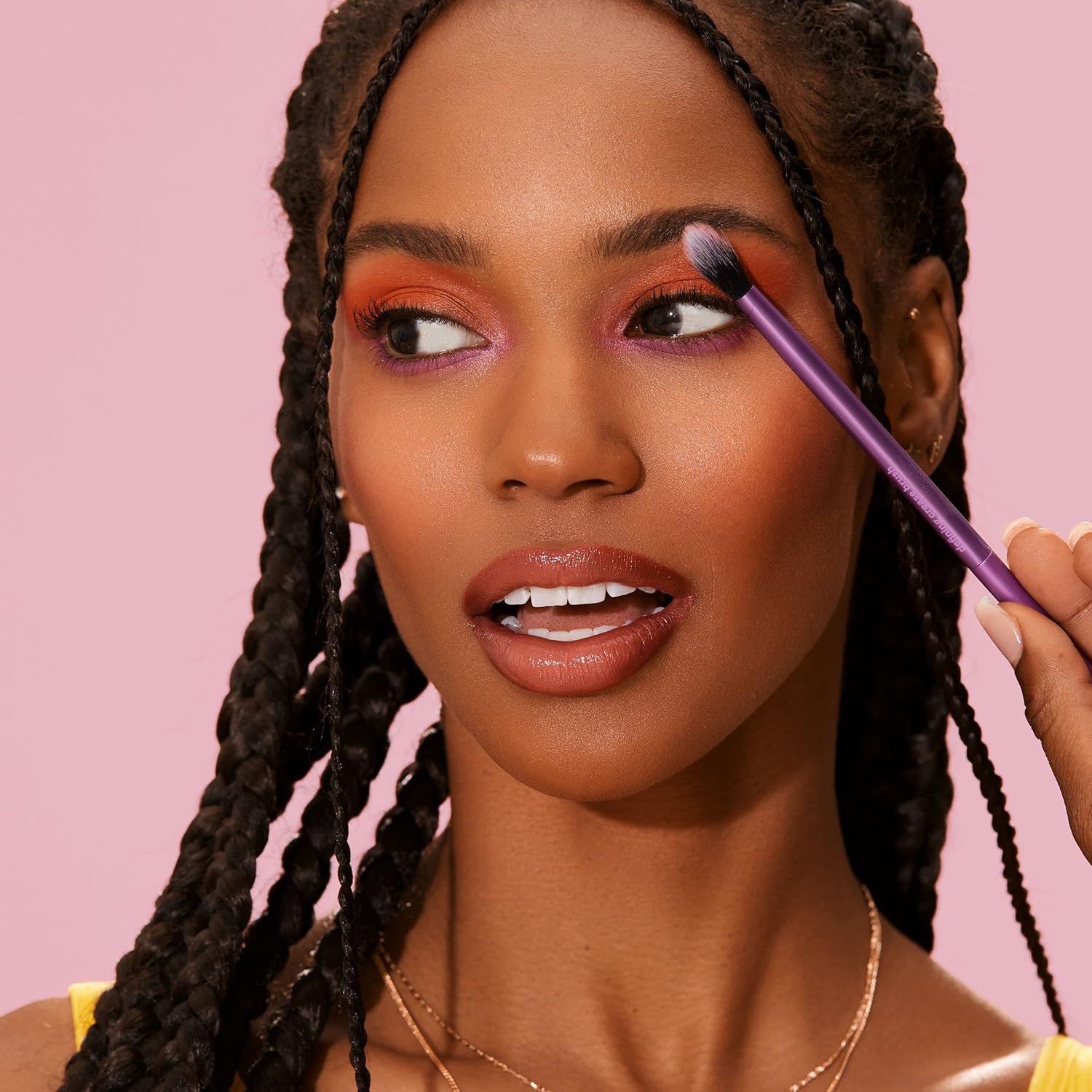 Real Techniques 8-Piece Eye Brush Set - Cruelty-Free, Vegan, Travel-Friendly Gift - Image 4