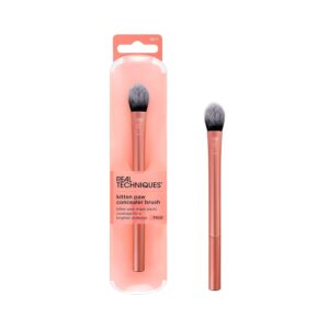 Real Techniques Kitten Paw Concealer Brush - Brightens Under Eyes, Cruelty-Free, 1 Count