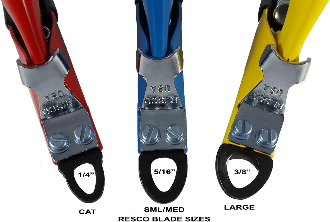 Resco Deluxe Dog Nail Clippers, Original Trimmer, Made in USA, Small/Medium Blue - Image 2