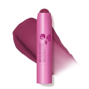 Revlon Kiss Tinted Lip Balm, Berry Burst, SPF 20, 0.09 Oz Hydrating Makeup