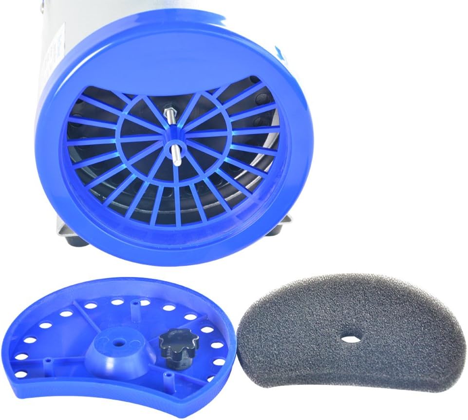 SHELANDY Blue Pet Hair Dryer Blower with Heater for Dog Grooming - Image 7