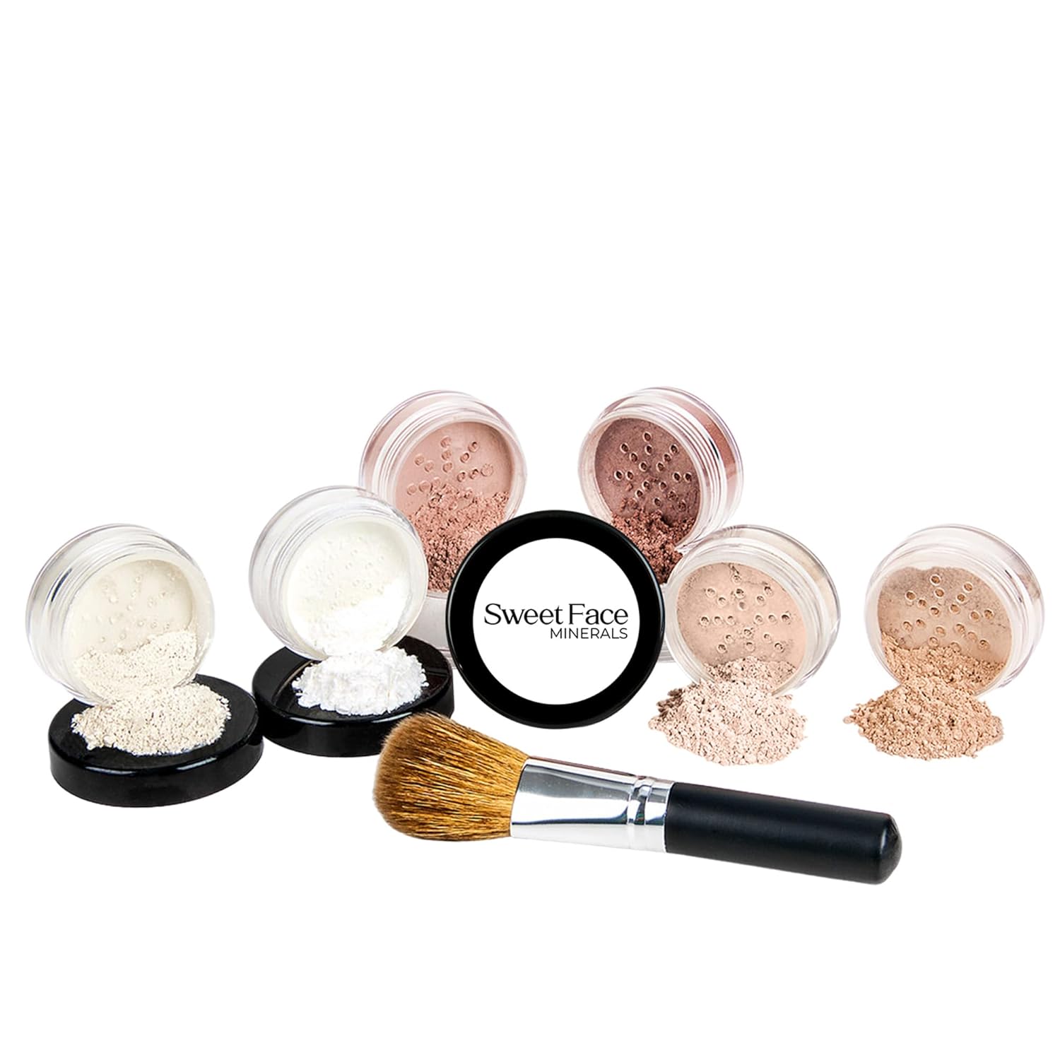 Sweetface Minerals 7 PC Light Shade Makeup Kit (SPF 30, 20g)