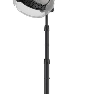 TASALON Ionic Hooded Hair Dryer - 1875W Bonnet Dryer with 3 Temperature Settings - Portable Standing Dryer for Home and Salon