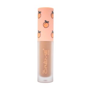 The Crème Shop Moisturizing Lip Gloss | Hydrating Oil & Conditioning Treatment with Nourishing Jojoba Oil, Coconut Oil and Essential Vitamin C | Made in Korea | - Peach Cobbler