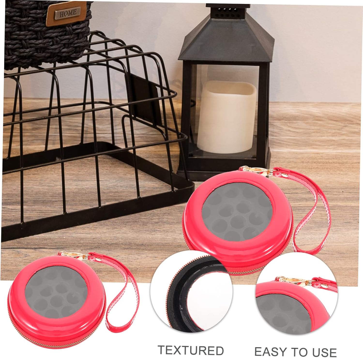 VANZACK 4pcs Essential Oil Travel Organizer Pouch & Mini Bottle Holder - Image 7