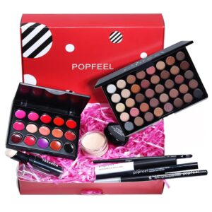 VolksRose All-in-One Makeup Kit for Women and Teens: Lipgloss, Eyeshadow, Mascara & More