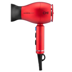 CHI 1875 Ionic Compact Hair Dryer, Fast Drying, Reduces Frizz, 3 Heat/2 Speed