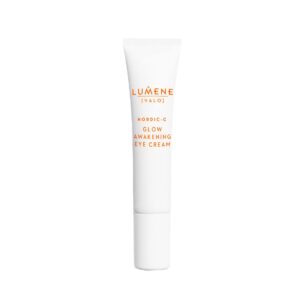 Lumene Nordic-C Valo Glow Eye Cream - Targets Dark Circles, Puffiness & Wrinkles (0.5 oz)