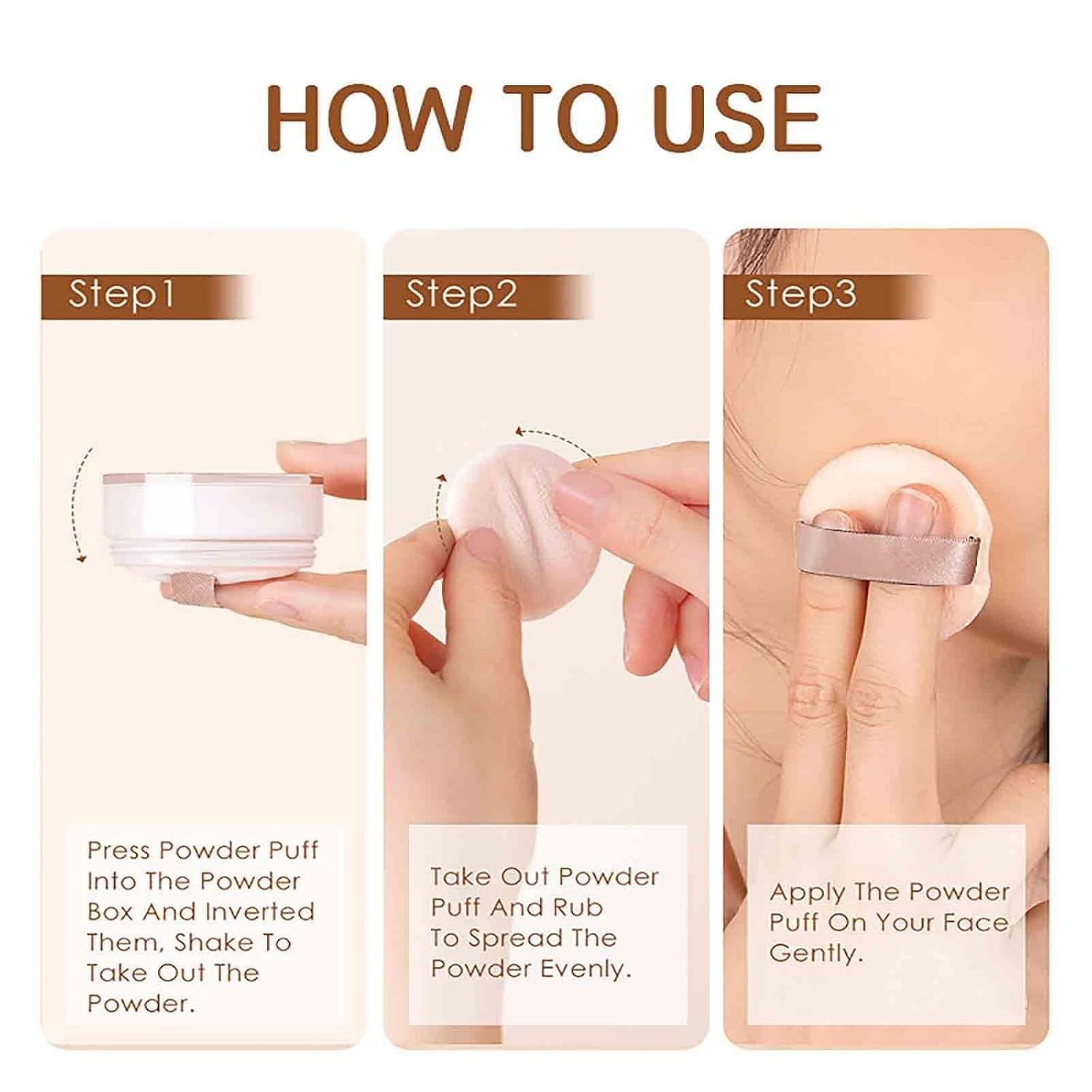 Luminance Milano Pink Setting Powder 0.35 oz for All Skin Tones - Image 6