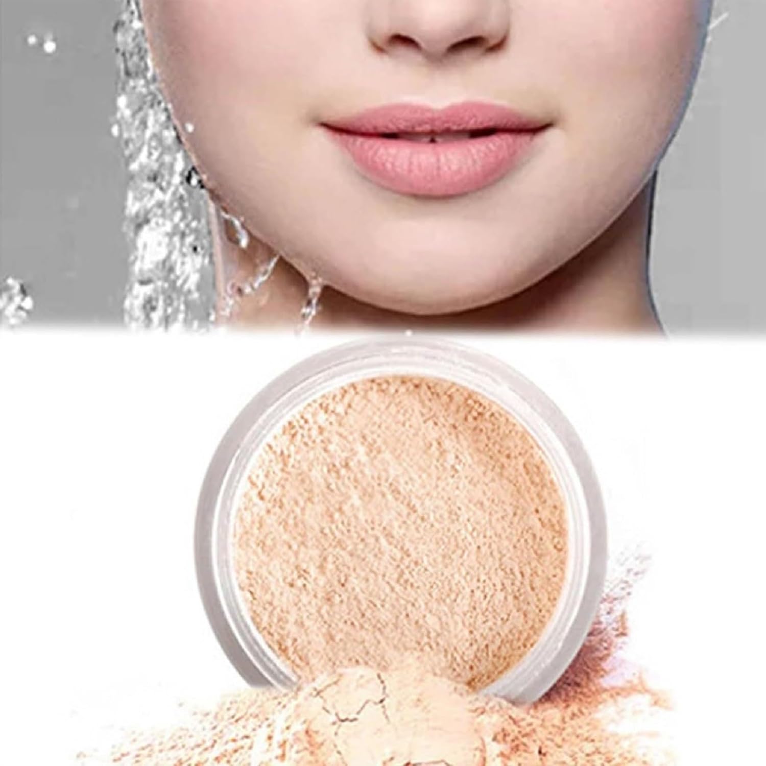 Luminance Milano Pink Setting Powder 0.35 oz for All Skin Tones - Image 5