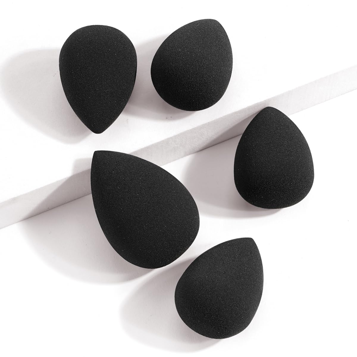 MAANGE 54-Piece Black Makeup Brush and Accessory Set for Women, New Condition - Image 5