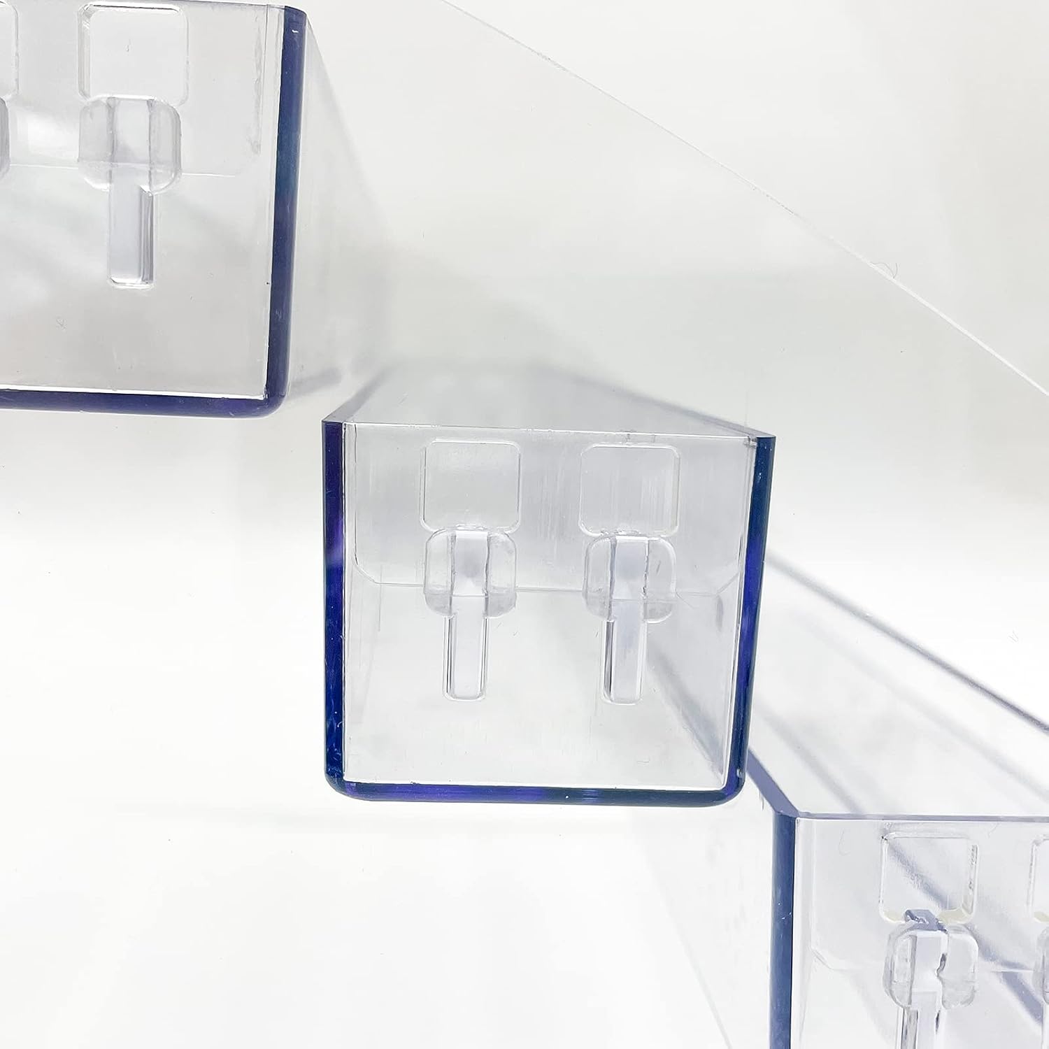 MineSign Clear Acrylic Nail Polish Organizer Tray - 3 Layers for Makeup & Oils - Image 5