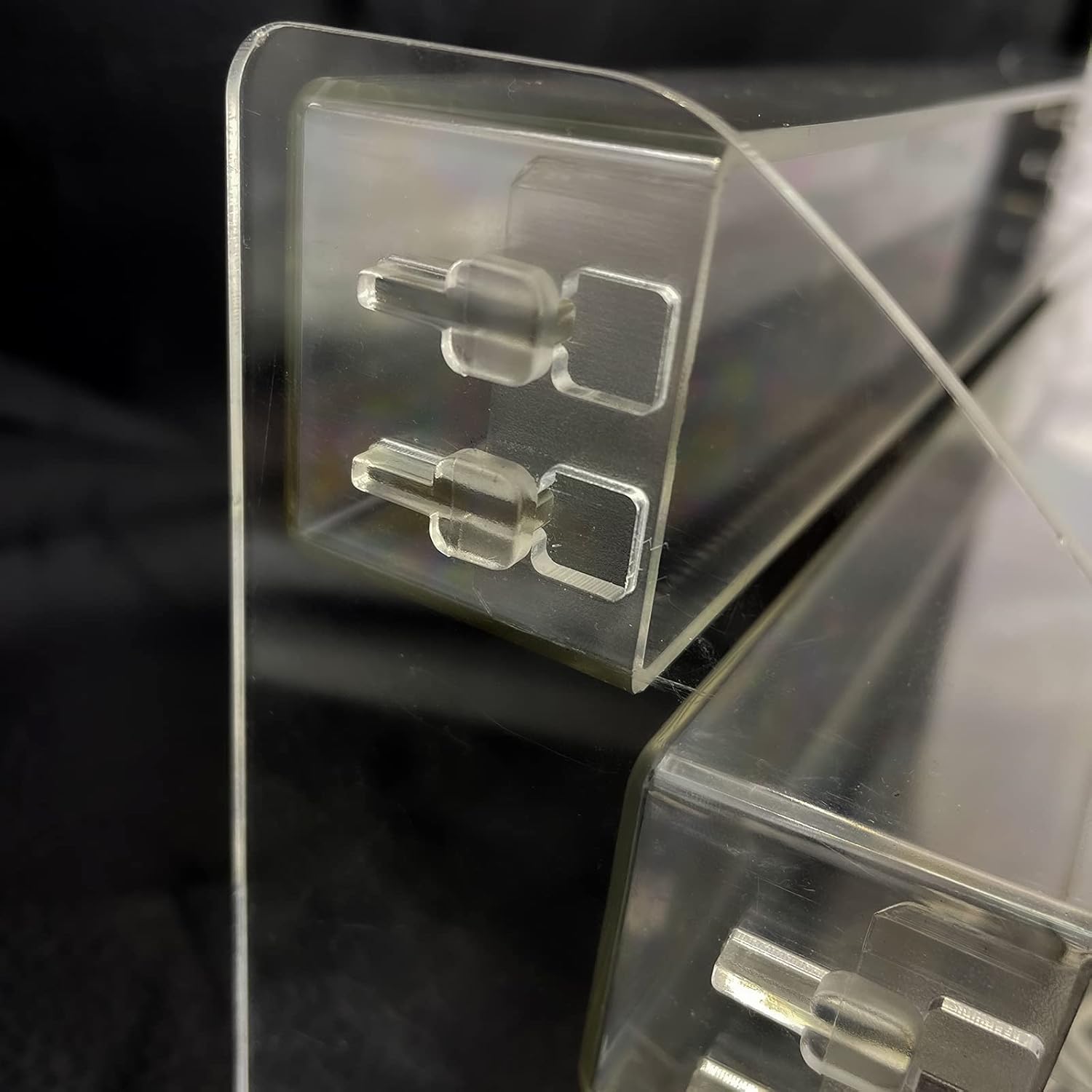 MineSign Clear Acrylic Nail Polish Organizer Tray - 3 Layers for Makeup & Oils - Image 6