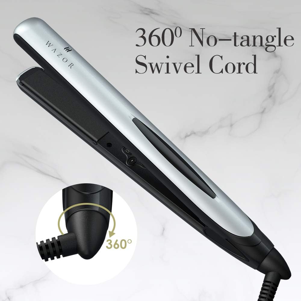 1 Inch Ionic Ceramic Hair Straightener Professional Flat Iron with LED Digital and Temperature Control from 284℉ to 446℉ Auto Shut Off - Image 6
