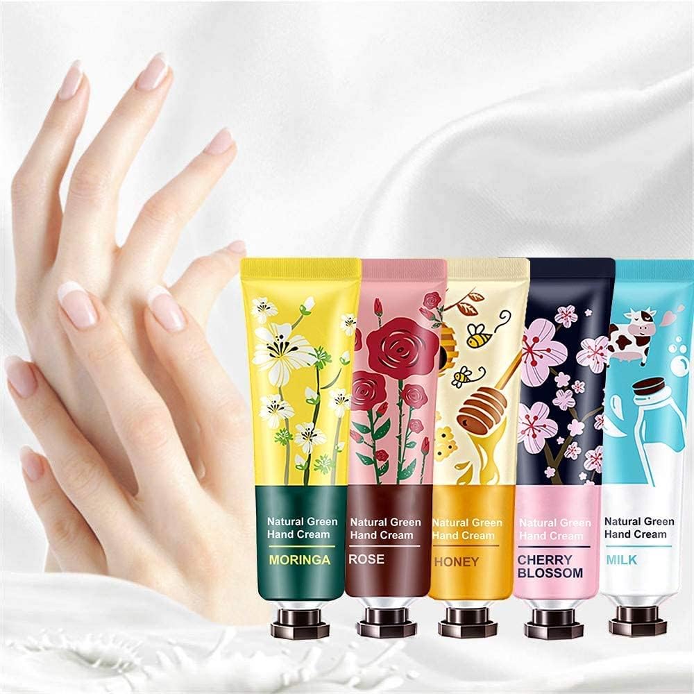 10 Pack Hand Cream for Women and Girls,Hand Cream for Dry Cracked Hands Deeply Moisturizing Hand Lotion with Shea Butter Vitamin E for Work Mini Travel Size Moisturizer Gift Set for Women - Image 5