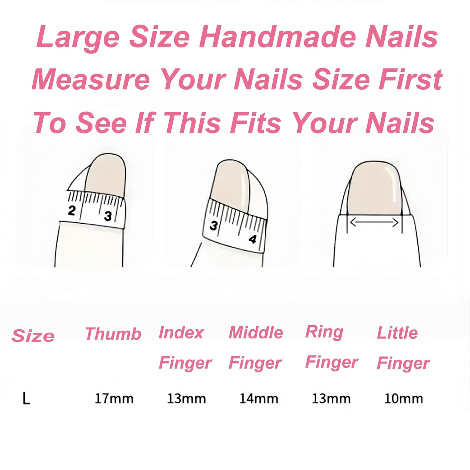 10 Piece Medium Nude Pink Glossy French Tip Reusable Acrylic Press On Nails - Image 5
