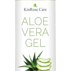 12oz Organic Aloe Vera Gel for Face, Skin, Hair & Sunburn Relief - From 100 Percent Pure Aloe Vera - Cold Pressed, Vegan, Unscented - Made in USA.