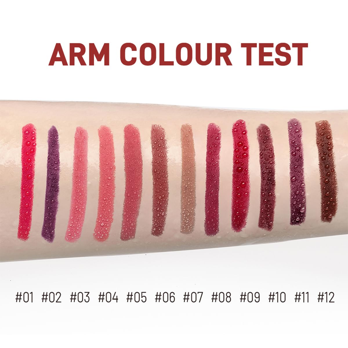 12Pcs Matte Lip Liner Set,Creamy Velvet Lipstick,One Step Lips Makeup Kit,Waterproof Long Lasting Smooth High Pigmented Lip Pencil for Daily - Image 3