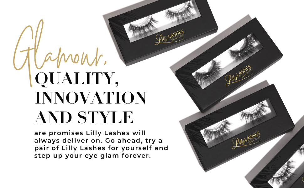 Lilly Lashes Clear Eyelash Glue Application