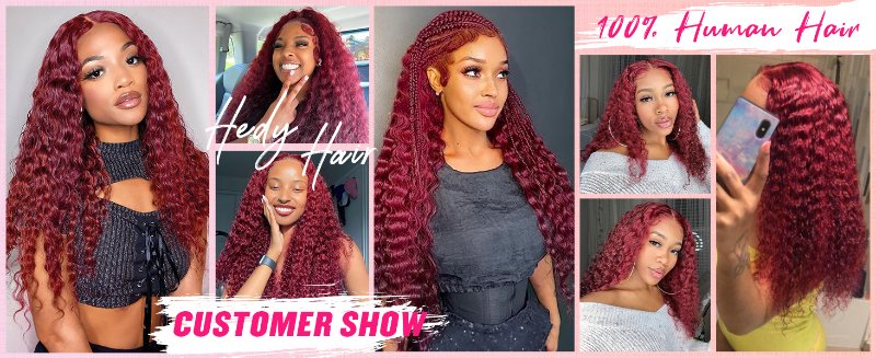 deep wave lace frontal wig