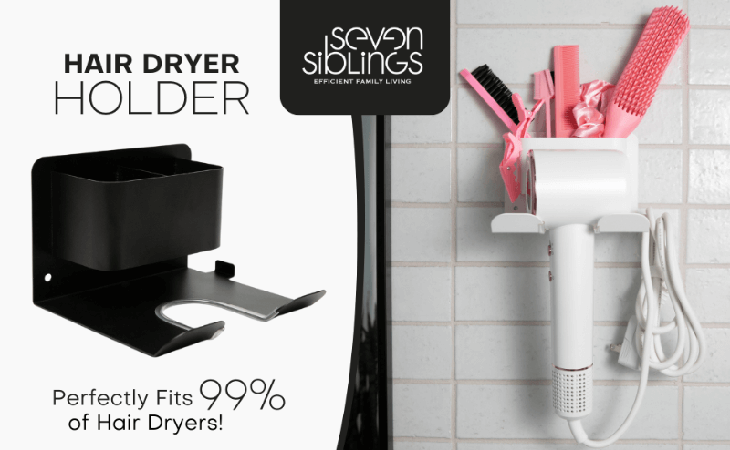 Hair dryer holder 