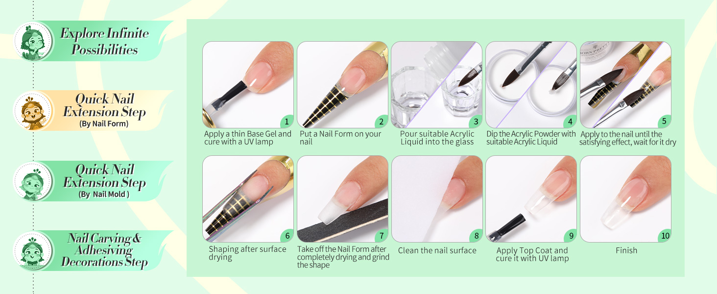 Acrylic Powder Set