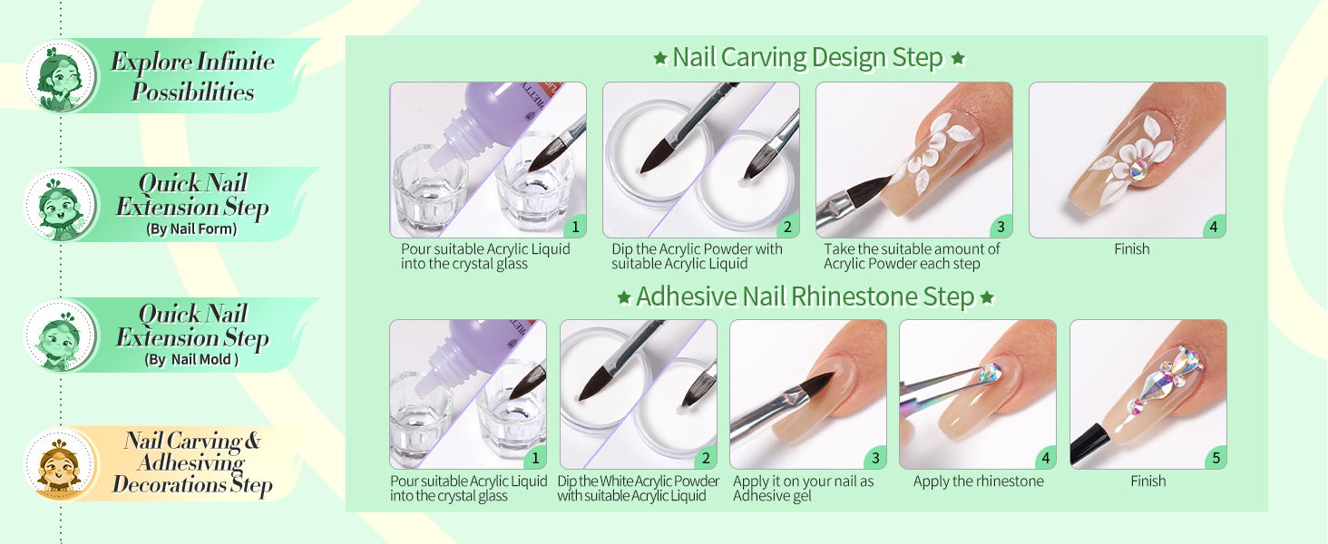 Acrylic Powder Set