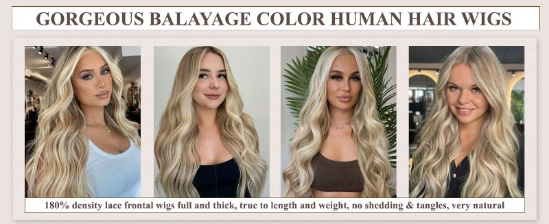 Highlight Lace Front Wig Human Hair 13x4 HD Human Hair Lace Frontal Wig