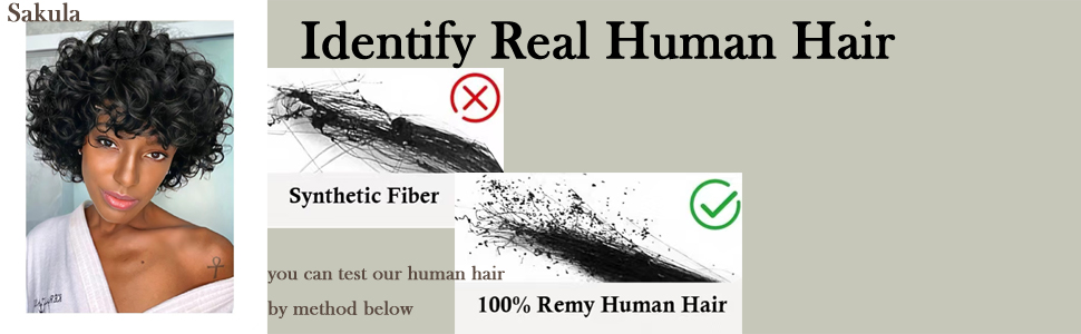 100% human hair
