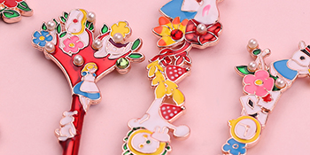 Alice Flower Makeup Brush Set