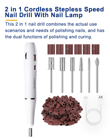2 in 1 nail drill