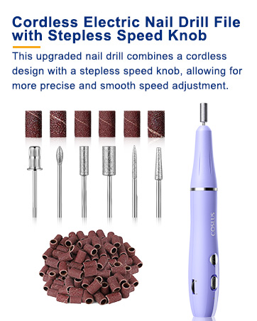 Cordless Electric Nail Drill File